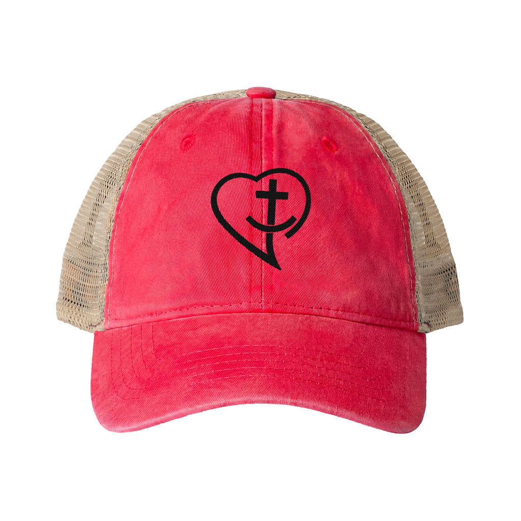 WOMENS WASHED MESH CAP